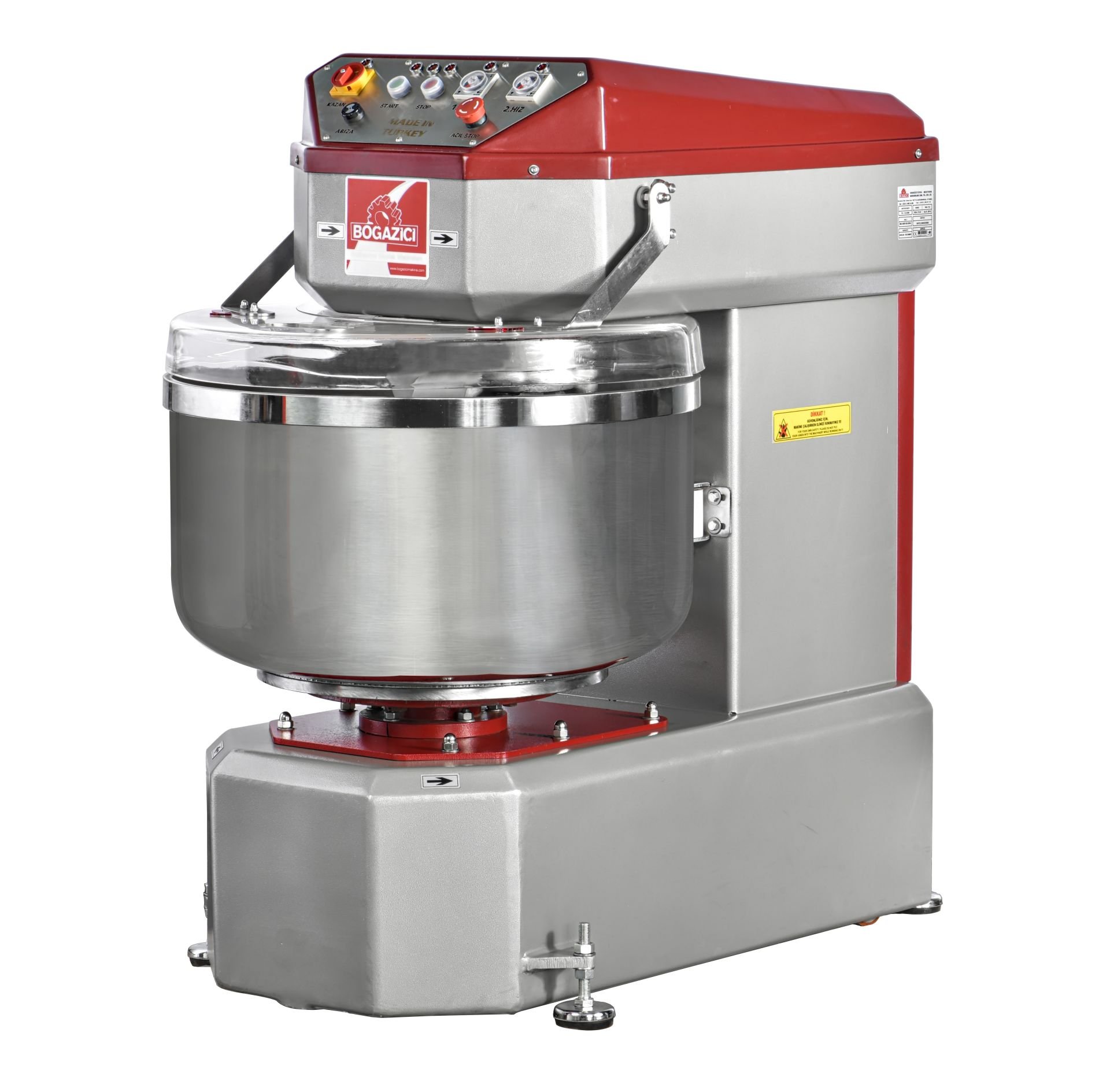 BOĞAZİÇİ - BSH 135 SPİRAL ÇİFT DEVİRLİ HAMUR YOĞURMA