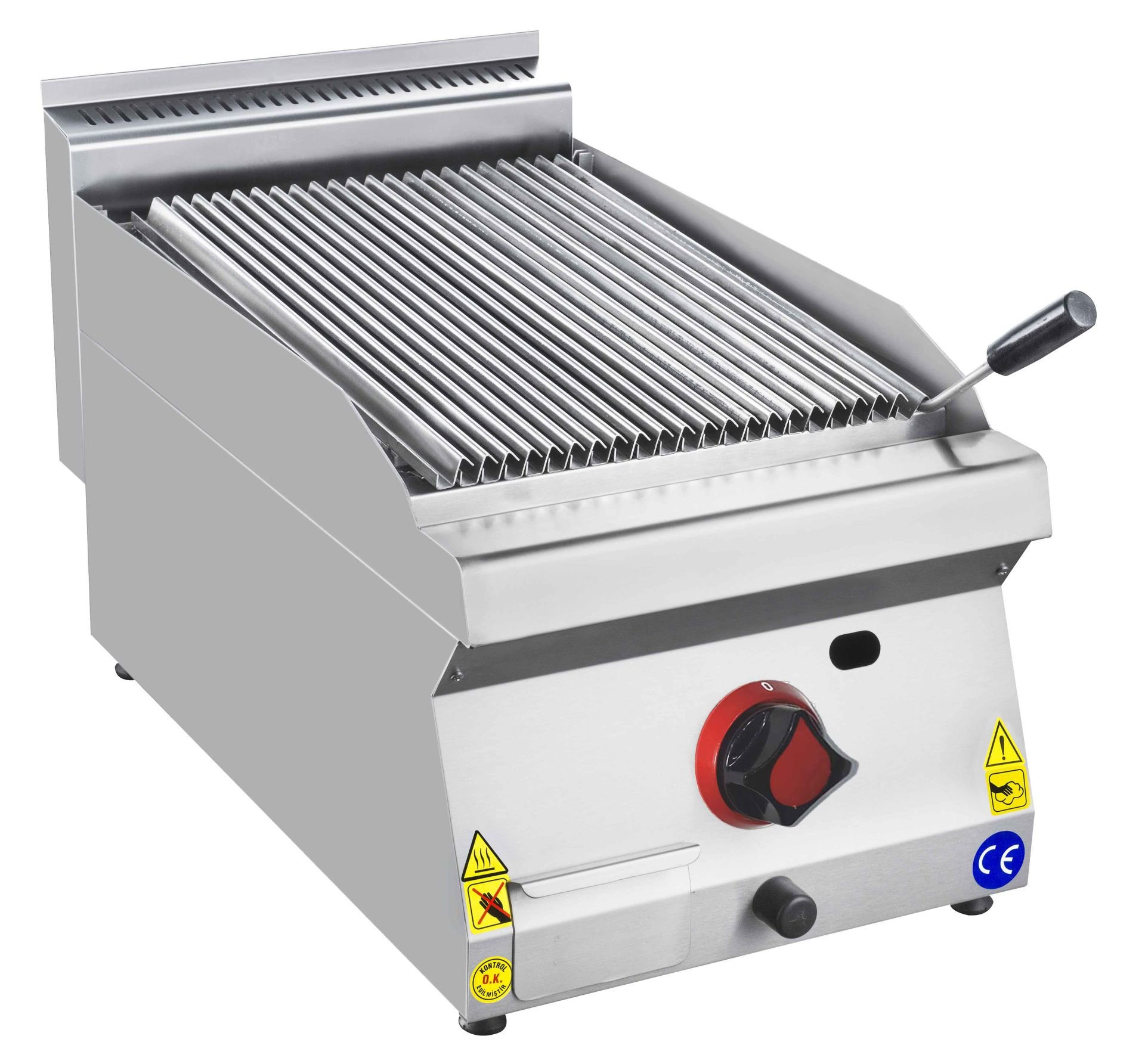 CSA İNOX - IZGARA EDGE LAVATAS BALIK SIRTI GAZLI - LPG 400*700*300 6,545 kW 30 mbar