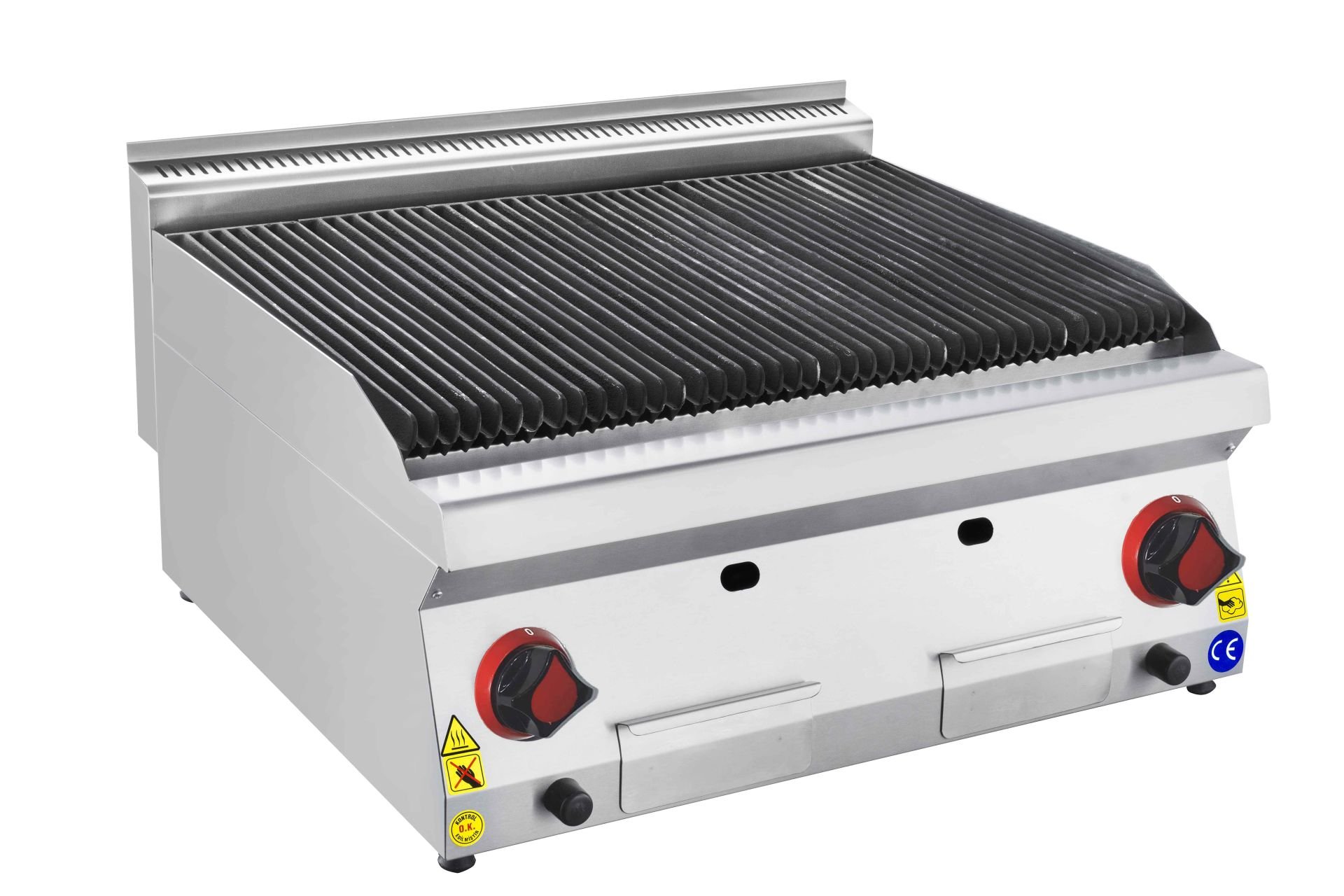 CSA İNOX - IZGARA EDGE SULU DOKUM GAZLI 800*700*300 14,330 kW 20 mbar