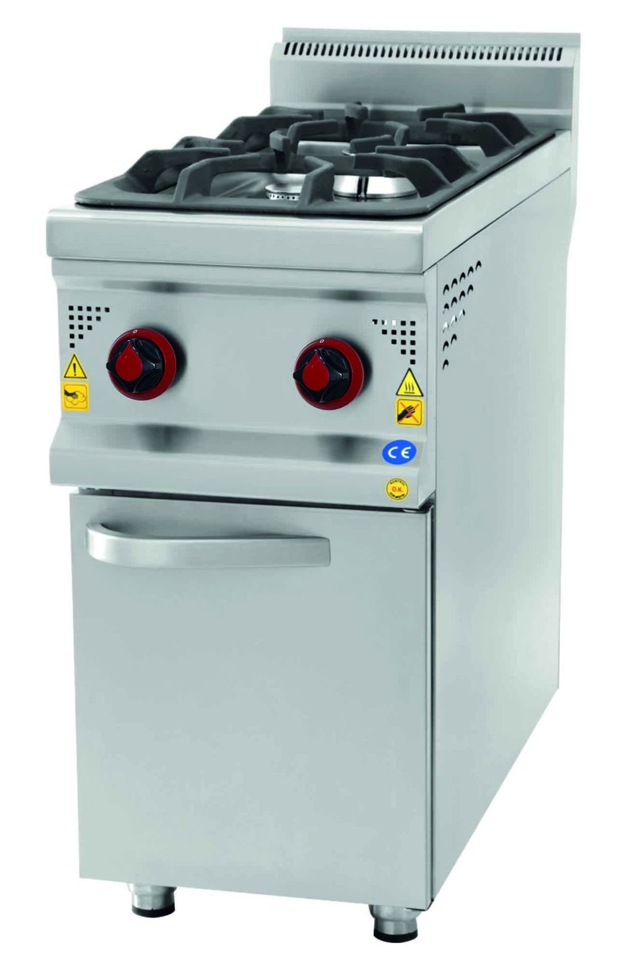 CSA İNOX - OCAK DOLAPLI GAZLI - LPG 400*900*850 15,181 kW 30 mbar