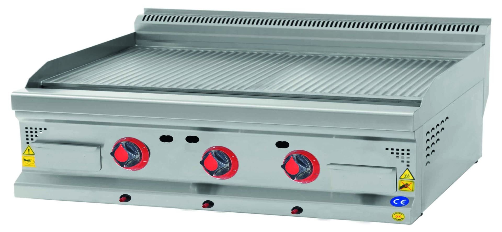 CSA İNOX - IZGARA TAM KANALLI SET USTU GAZLI - LPG 1200*900*300 22,772 kW 30 mbar