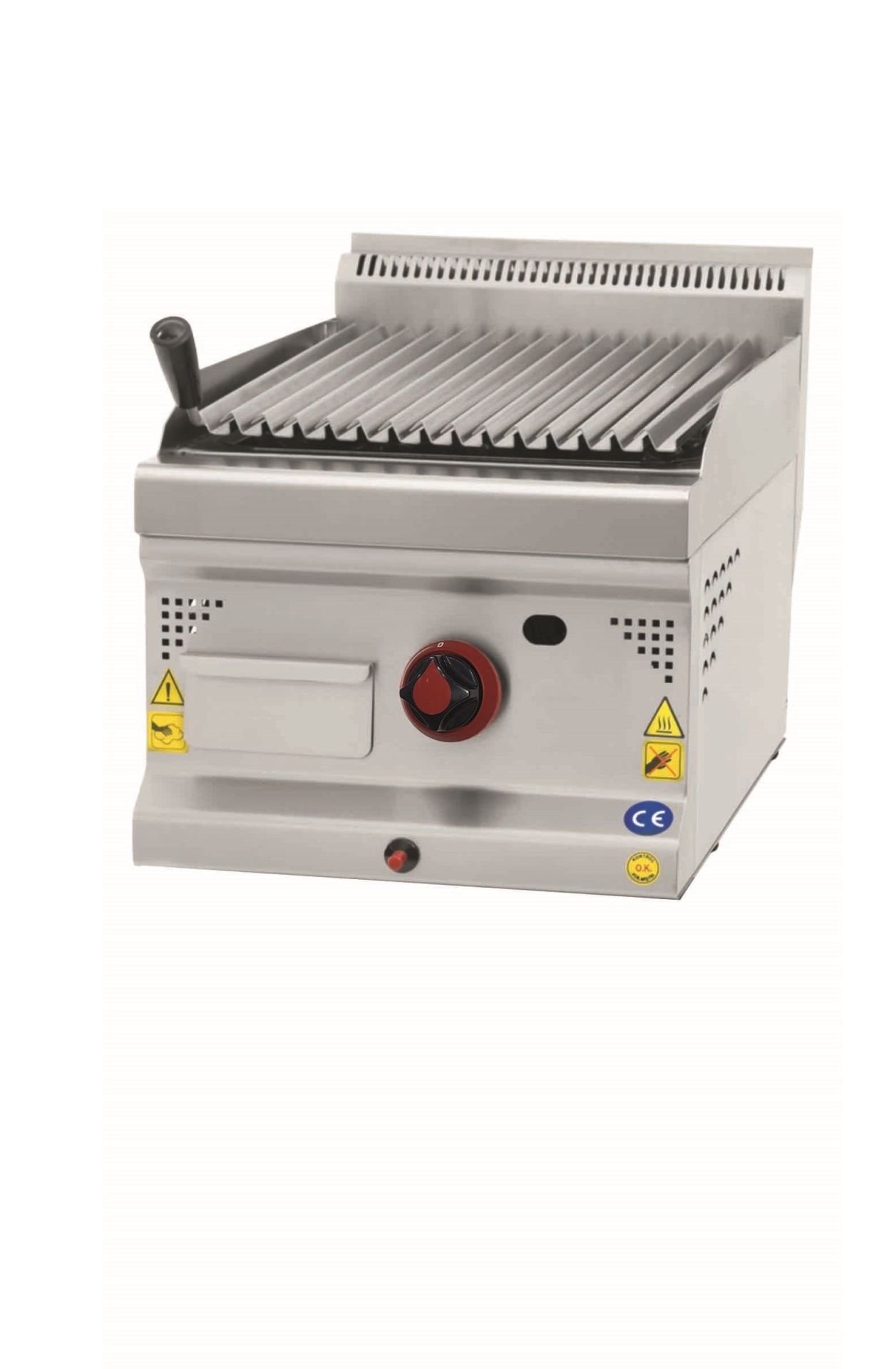 CSA İNOX - IZGARA SULU BALIK SIRTI SET USTU GAZLI 400*900*300 8,670 kW 20 mbar