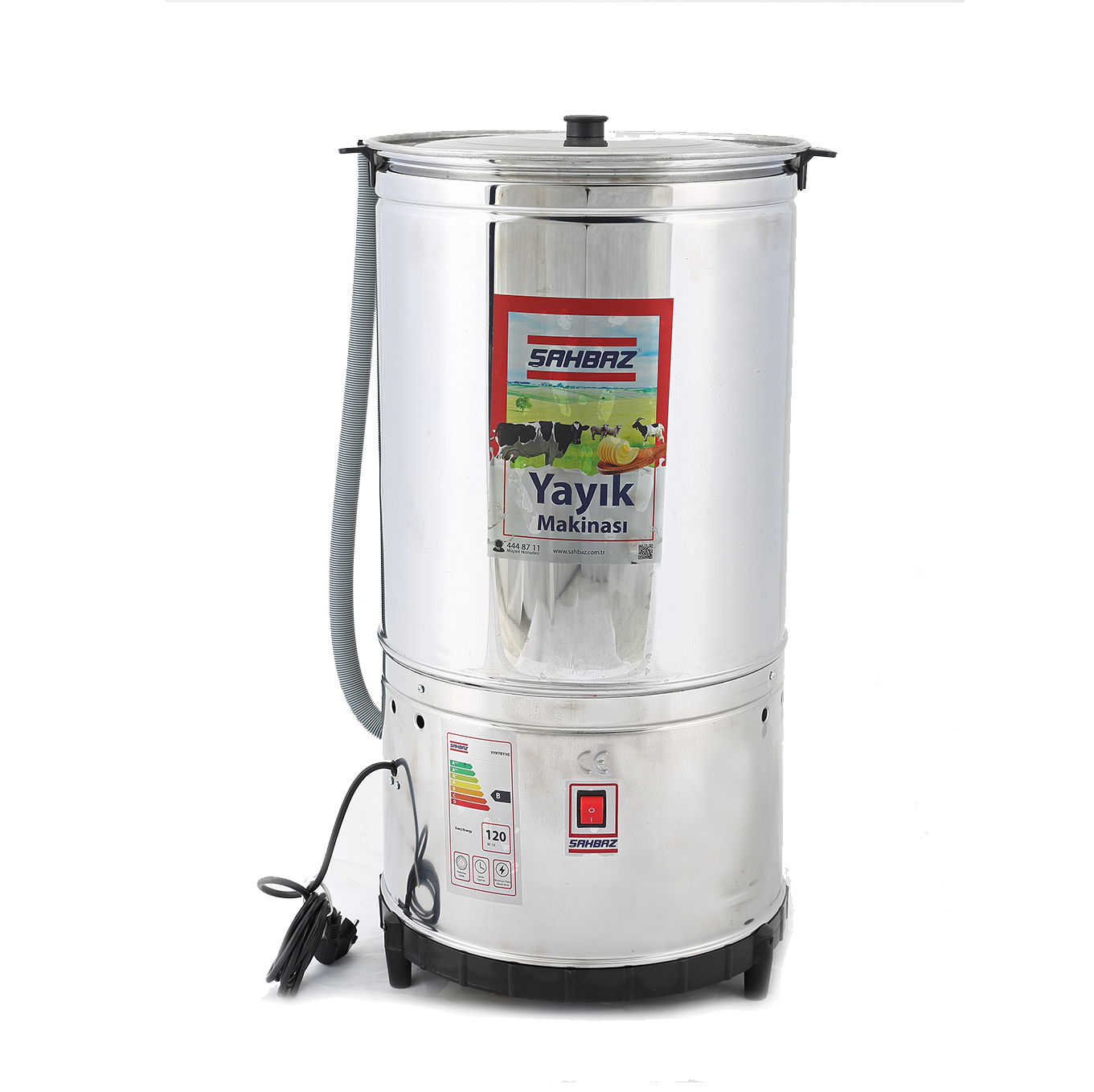ŞAHBAZ 50 Litre Tereyağı ve Yayık Makinesi - 1050