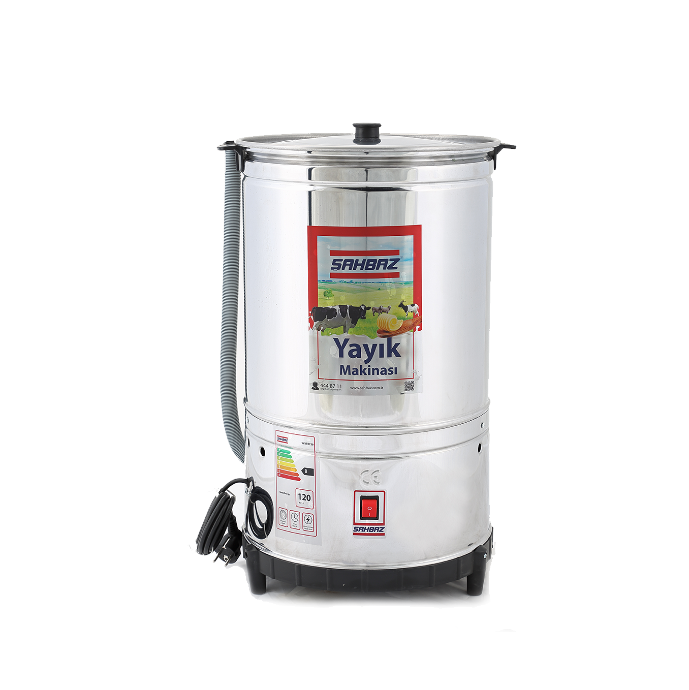 ŞAHBAZ 40 Litre Tereyağı ve Yayık Makinesi - 1040