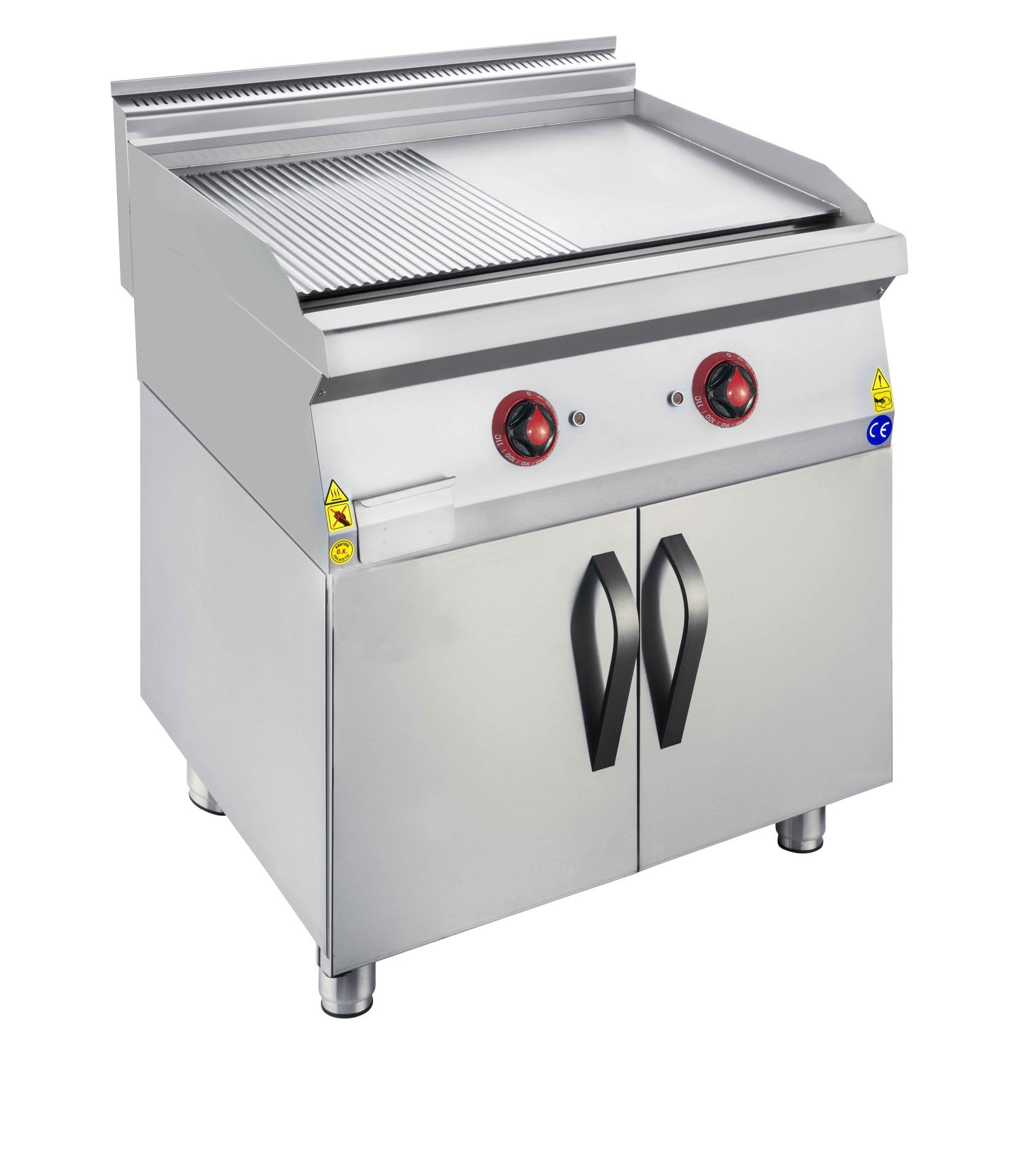 CSA İNOX - IZGARA EDGE YARI KANALLI DOLAPLI ELEKTRIKLI 800*900*850 380V-3- 50Hz / 15KW