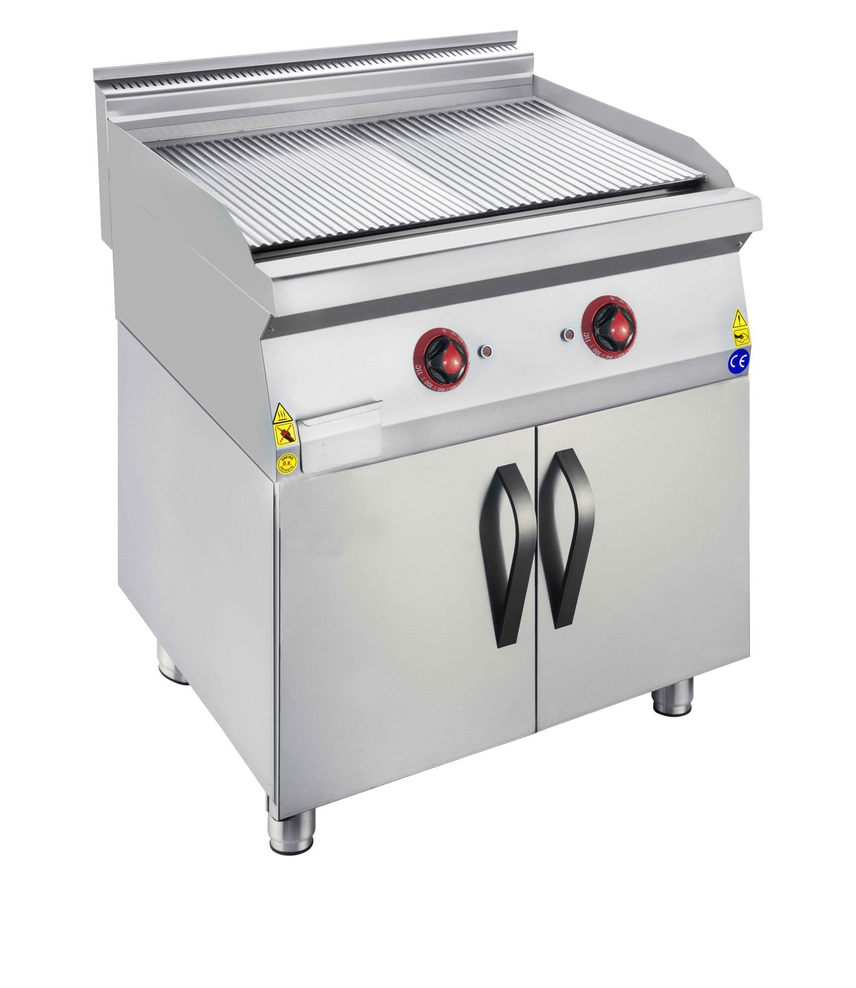 CSA İNOX - IZGARA EDGE TAM KANALLI DOLAPLI ELEKTRIKLI 800*900*850 380V-3- 50Hz / 12KW