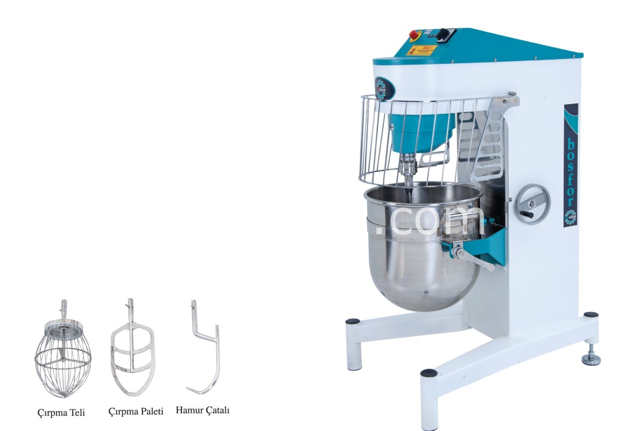 BOSFOR Planet Mikser 30 lt. 3 Devirli Trifaze
