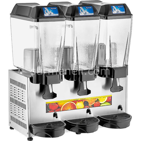Remta - Üçlü Ayran Soğutucu 20 + 20 + 20 lt