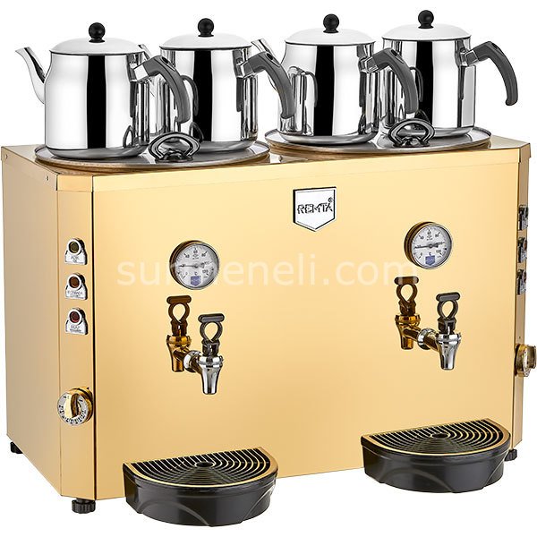 Remta - 4 Demlikli Jumbo Çay Makinesi 46 lt