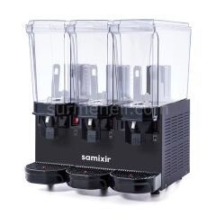 Samixir 60.MMM Triple Klasik Karıştırıcılı Soğuk İçecek Dispenseri, 20+20+20 L, SİYAH