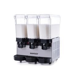 Samixir 60.MMM Triple Klasik Karıştırıcılı Soğuk İçecek Dispenseri, 20+20+20 L, INOX