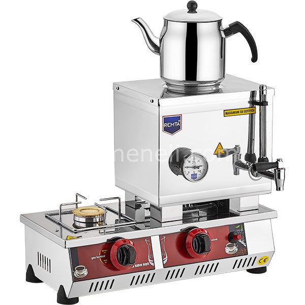 Remta - 15 Model Tek Demlikli Gazlı (CE) Çay Ocağı 13 lt