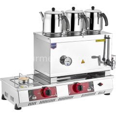 Remta - 55 Model 3 Demlikli Gazlı (CE) + Elektrikli Çay Ocağı 33 lt