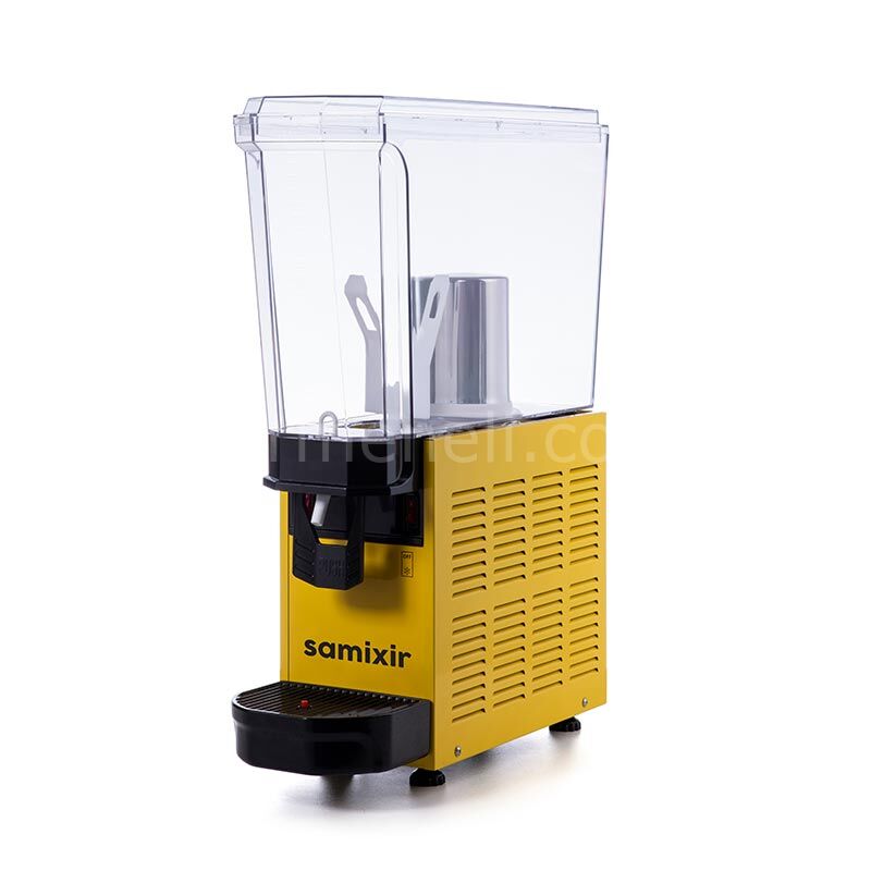 Samixir 20.M Mono Klasik Karıştırıcılı Soğuk İçecek Dispenseri, 20 L, SARI