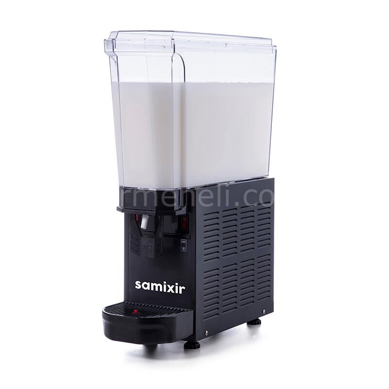 Samixir 20.M Mono Klasik Karıştırıcılı Soğuk İçecek Dispenseri, 20 L, SİYAH