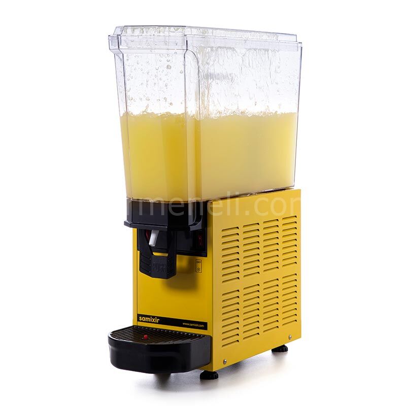 Samixir 20.S Mono Klasik Fıskiyeli Soğuk İçecek Dispenseri, 20 L, SARI