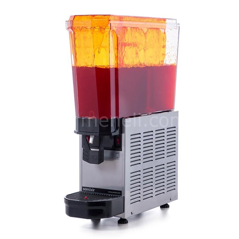 Samixir 20.S Mono Klasik Fıskiyeli Soğuk İçecek Dispenseri, 20 L, INOX