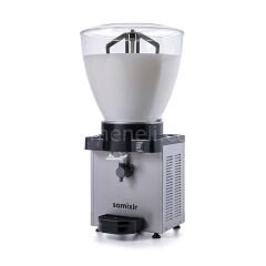Samixir KAM40 Panaromik Dijital Köpüklü Ayran Dispenseri 40 L, INOX