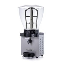 Samixir KAM40 Panaromik Dijital Köpüklü Ayran Dispenseri 40 L, INOX