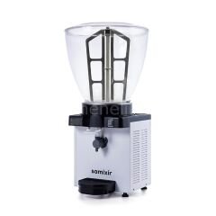 Samixir KAM40 Panaromik Dijital Köpüklü Ayran Dispenseri 40 L, BEYAZ