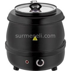 Remta - Elegance Model Çorba Isıtıcı Siyah 9 lt