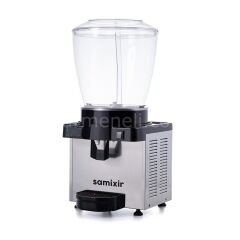 Samixir KAM22 Panaromik Dijital Köpüklü Ayran Dispenseri 22 L, INOX