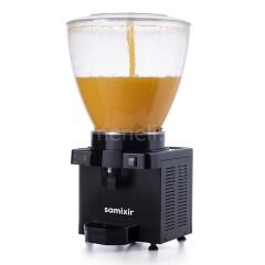 Samixir S40 Panaromik Digital Soğuk İçecek Dispenseri, 40 L Fıskiyeli, SİYAH