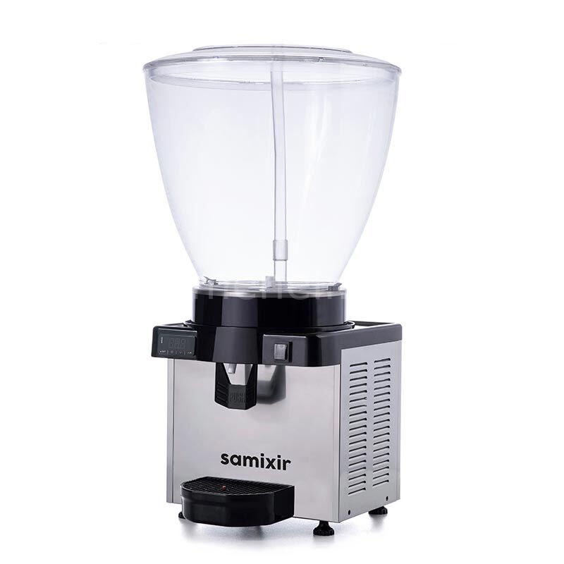 Samixir S40 Panaromik Digital Soğuk İçecek Dispenseri, 40 L Fıskiyeli, INOX
