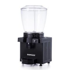 Samixir S22 Panaromik Digital Soğuk İçecek Dispenseri, 22 L Fıskiyeli, SİYAH
