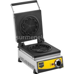 Remta - Çiçek Model Waffle Makinası Elektrikli 16 cm Çap