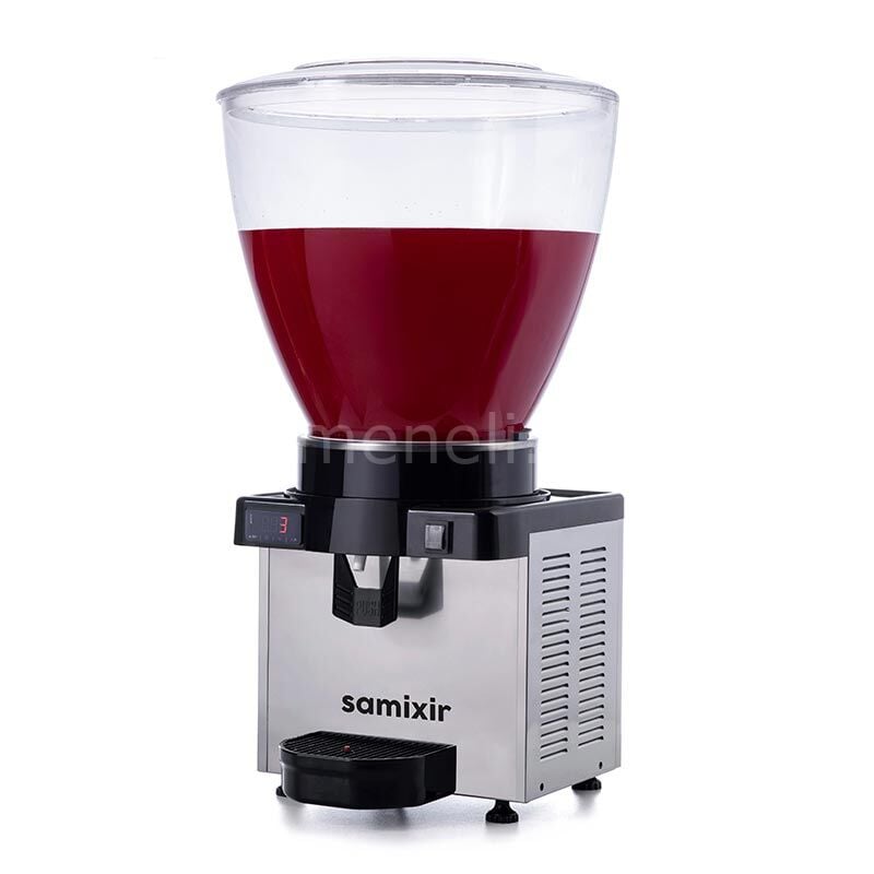 Samixir M40 Panaromik Digital Soğuk İçecek Dispenseri, 40 L Karıştırıcılı,