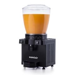 Samixir M22 Panaromik Analog Soğuk İçecek Dispenseri, 22 L Karıştırıcılı, SİYAH