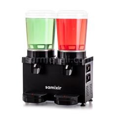 Samixir MM20 Panaromik Twin Soğuk İçecek Dispenseri, 10 L+10 L,