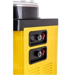 Samixir MM20 Panaromik Twin Soğuk İçecek Dispenseri, 10 L+10 L, SARI