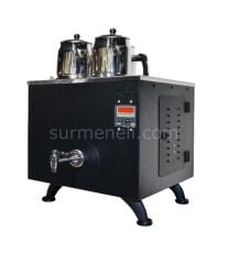 Ateşe Statik Titanium Keyfchi Akıllı Dijital Elektrikli - 2-3 Demlikli Çay Kazanı