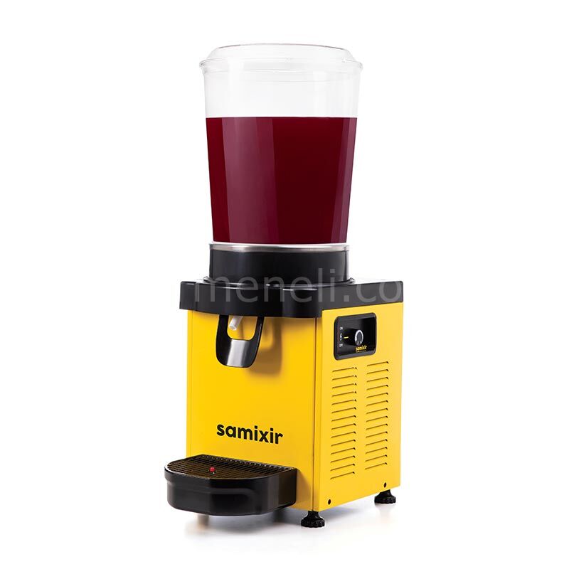 Samixir M10 Panaromik M10 Soğuk İçecek Dispenseri, 10 L, SARI