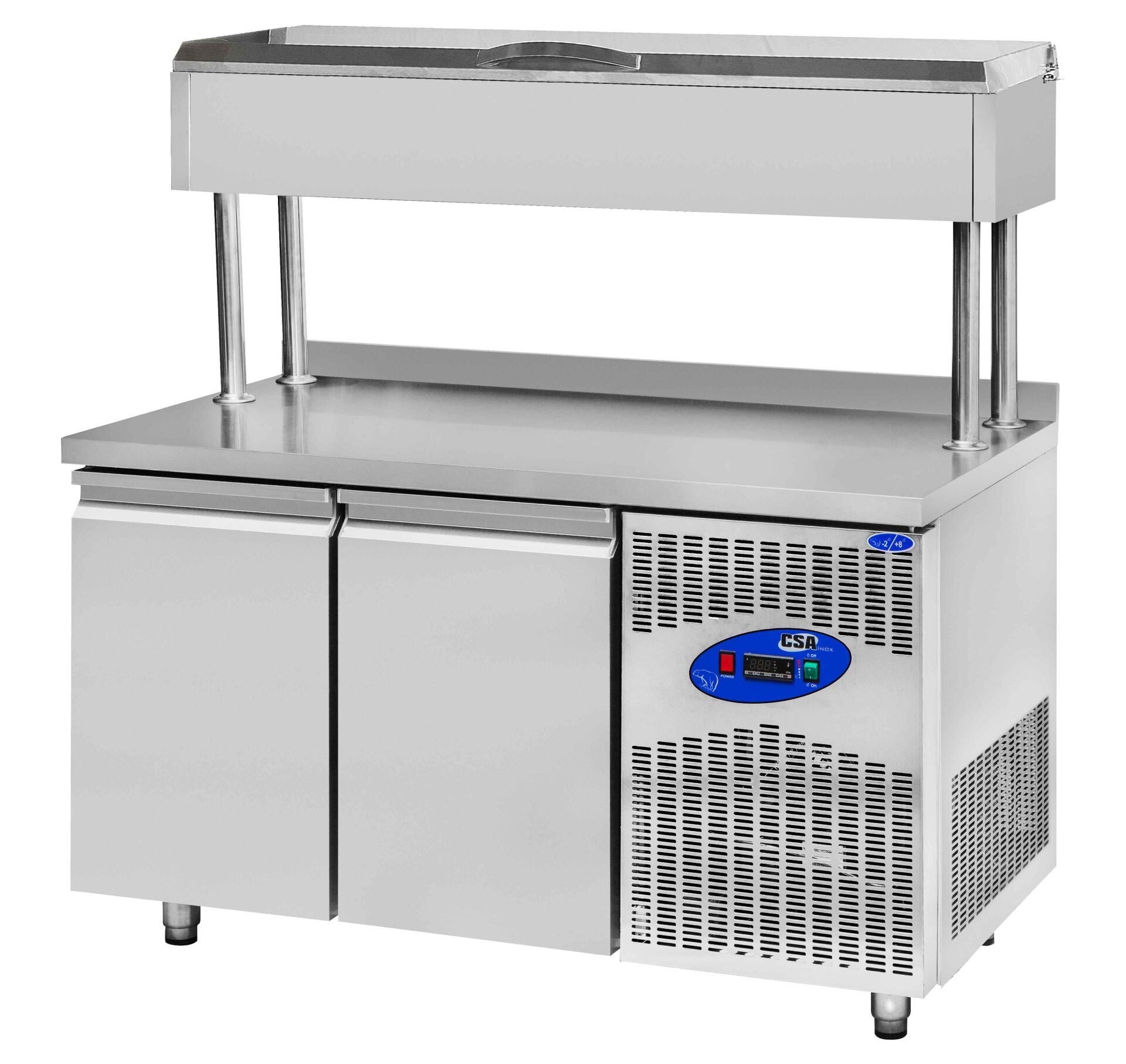 CS.TEZ.2.700.YM CSA İNOX - HIGH MAKE UP REFRIGERATORS / 700'LÜK YÜKSELTİLMİŞ MAKE UP 1410*700*1370