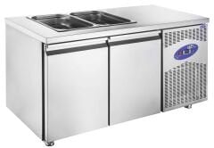 CS.TEZ.2.700.SH CSA İNOX - SALAD BAR / 700'LÜK HAVUZSUZ SALAD BAR 1410*700*850