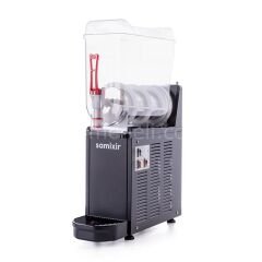 Samixir SLUSH12 Ice Slush Mono Granita Meyve Suyu Dispenseri, 12 L, SİYAH