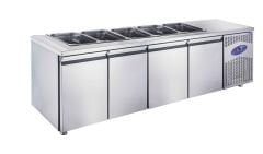 CS.TEZ.4.700.SH CSA İNOX - SALAD BAR / 700'LÜK HAVUZSUZ SALAD BAR 2350*700*850