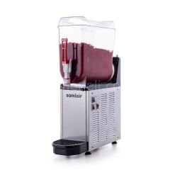 Samixir SLUSH12 Ice Slush Mono Granita Meyve Suyu Dispenseri, 12 L, INOX