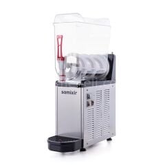 Samixir SLUSH12 Ice Slush Mono Granita Meyve Suyu Dispenseri, 12 L, INOX