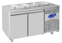 CS.TEK.2.700.SH CSA İNOX - SALAD BAR / 700'LÜK HAVUZSUZ SALAD BAR 1410*700*850