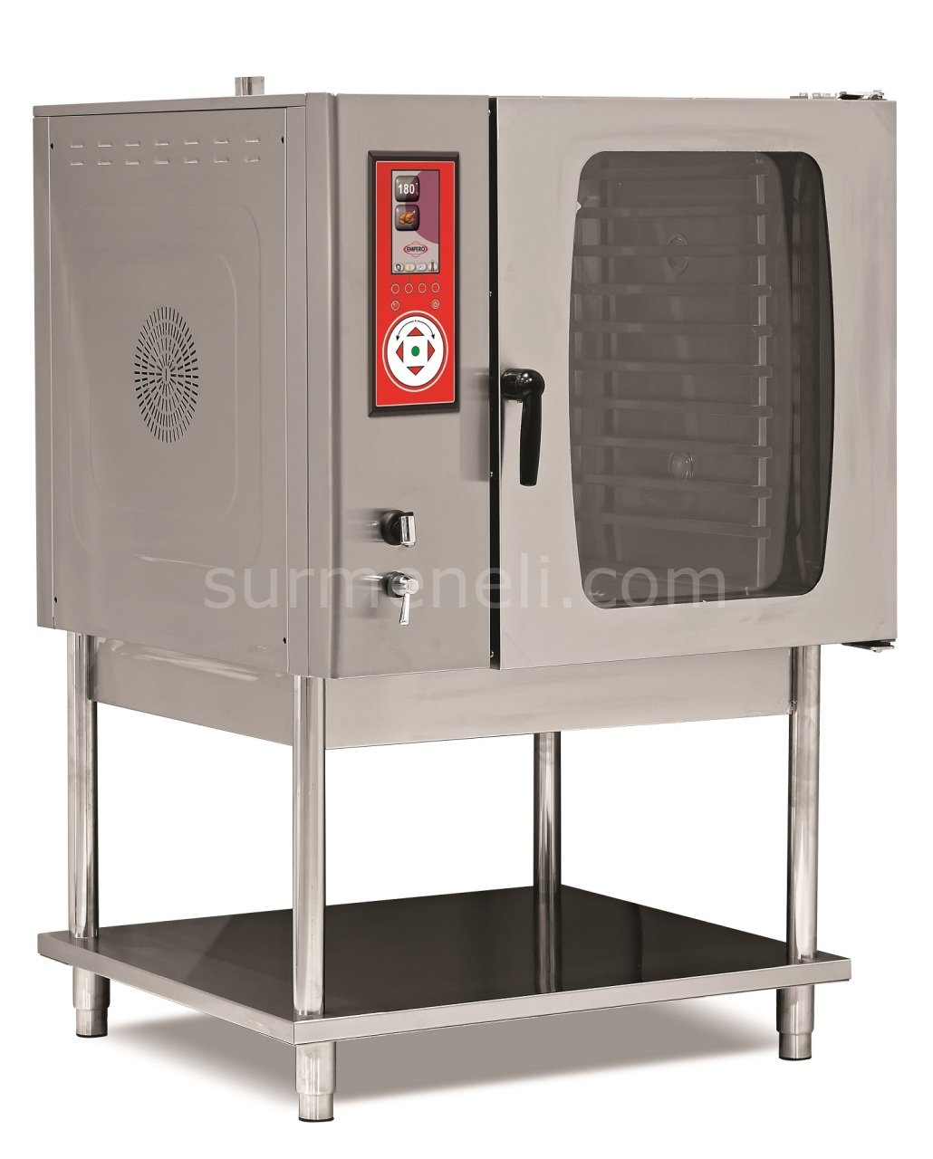 Empero - Elektrikli Plus Konveksiyonlu Fırın 20X1/1 Gn - 10X2/1 Gn + Alt Stand