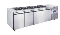 CS.TEK.4.700.SH CSA İNOX - SALAD BAR / 700'LÜK HAVUZSUZ SALAD BAR 2350*700*850