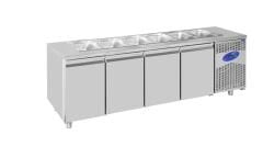 CS.TEZ.4.700.SHS CSA İNOX - SERPANTIN COOLED / 700'LÜK HAVUZLU SALAD BAR 2350*700*850