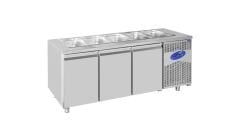 CS.TEK.3.700.SHS CSA İNOX - SERPANTIN COOLED / 700'LÜK HAVUZLU SALAD BAR 1880*700*850