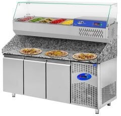 CS.PİK.200 CSA İNOX - PIZZA REFRIGERATORS / PİZZA BUZDOLABI 2000*800*1080