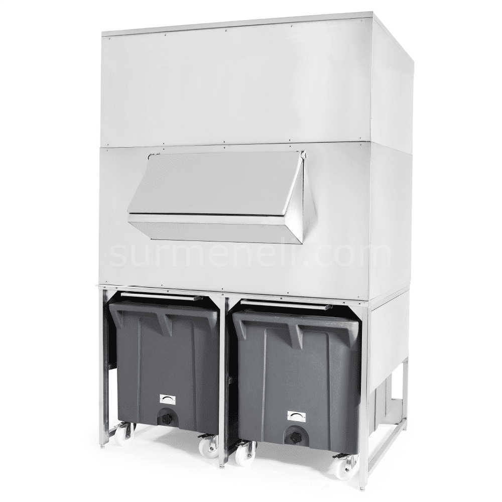 Brema DRB 1200 2x108 Kg Kapasiteli Profesyonel Buz Depolama Haznesi