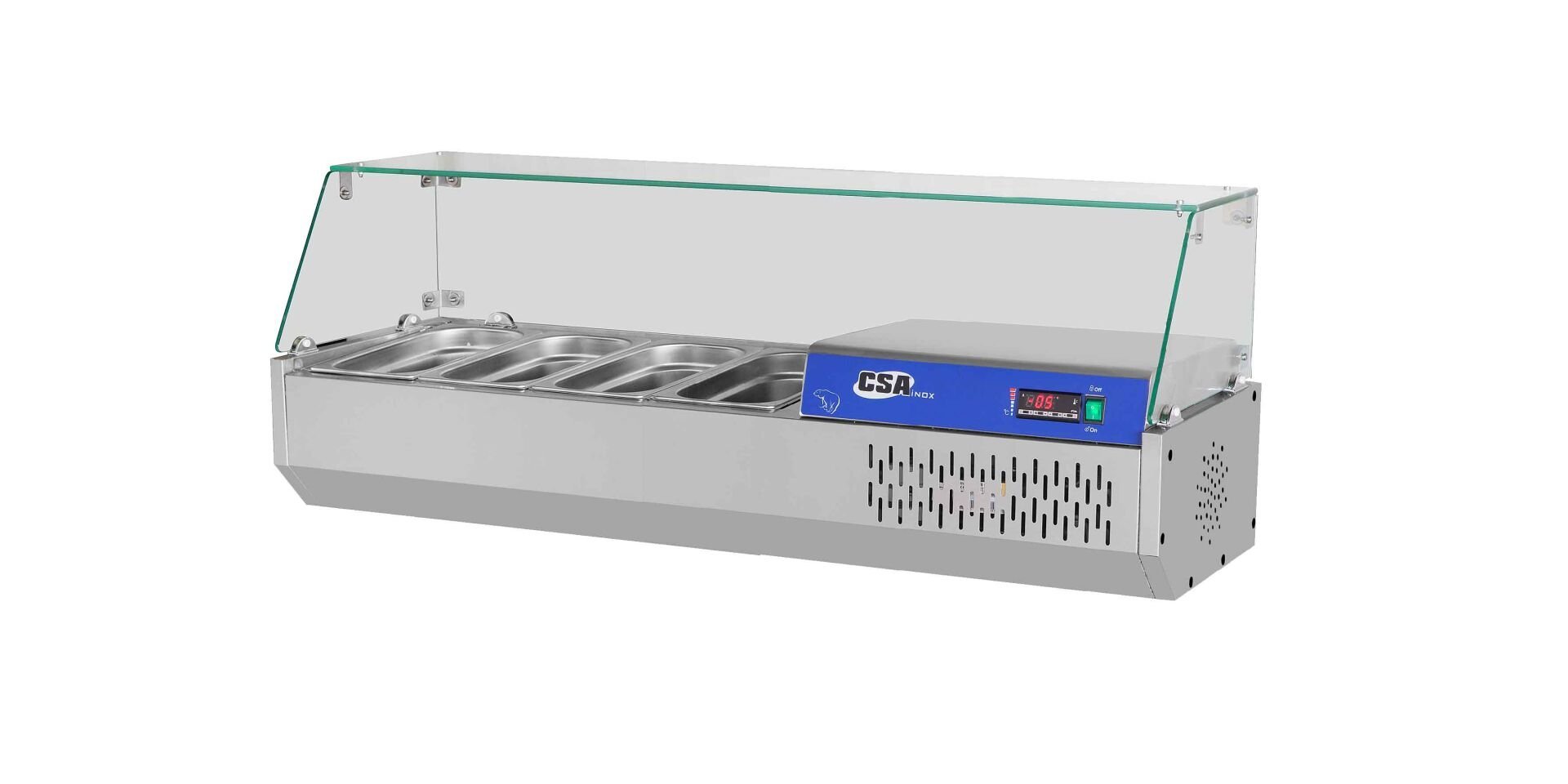 CS.GRN.120 CSA İNOX - DISPLAY REFRIGERATORS / TEŞHİR BUZDOLABI 1200*390*460